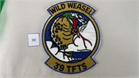 Wild Weasel 39th TFTS Military Patch USAF