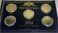 United States of America. 2004 State Quarter Colle