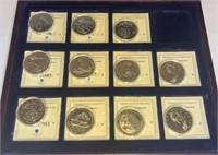 Set of 11 History Commemorative Coins