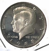 1988S Kennedy Half Dollar PROOF