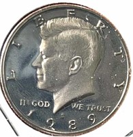 1989S Kennedy Half Dollar PROOF