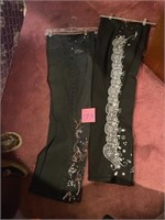 Womens embellished jeans