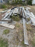 PILE OF LUMBER, CAN BE VIEWED IN BULL PEN IN