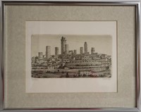 Signed & Numbered Vincenzo Volpi Litho