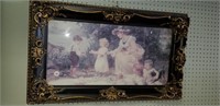 VICTORIAN FRAMED PICTURE