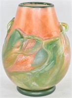 2001 Verrerie D'Art Eze Village Glass Vase