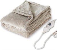 Tefici Electric Heated Blanket Throw, Super Cozy