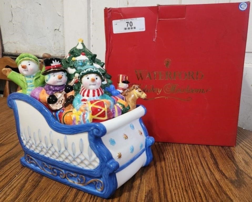 Waterford Holiday Heirlooms Candy Jar