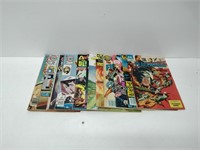 14 assorted comics