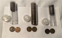 (15) 1937 S (50) 1937 NM 1937 (21) 1937 D  Pennies