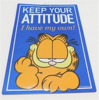 Garfield Keep Your Attitude I Have My Own! Metal