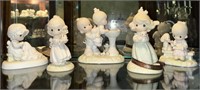 5 Vintage Precious Moments Figurines 1979 - 1992