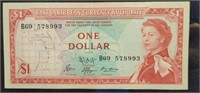 East Caribbean $1 bill