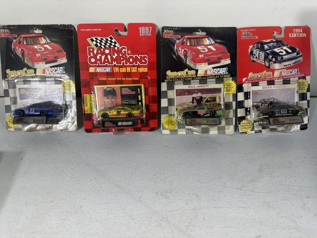 Vintage NASCAR, HOT WHEELS, DIE CAST, TOYS & MORE