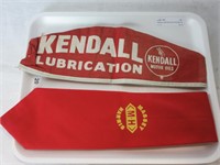 KENDALL MOTOR OILS CAP & MH TIE