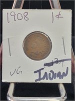 1908 INDIAN CENT