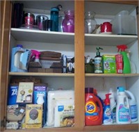 J - LOT OF LAUNDRY & CLEANING SUPPLIES & MORE