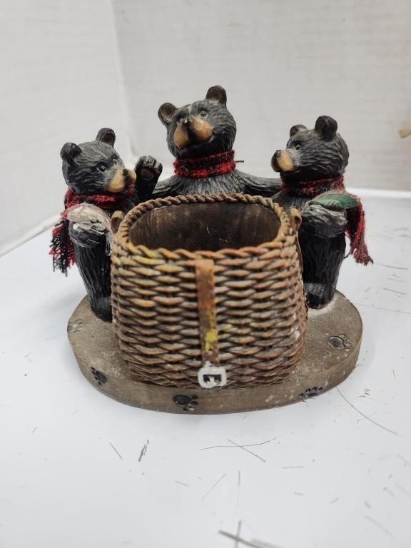 Bears Candle Holder Decor