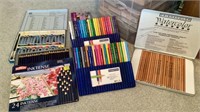 Colored Pencils; Watercolor Pencils; Stencil