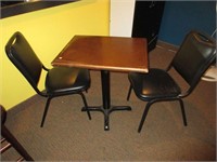 Commercial Table with Chairs