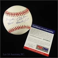 Mel Allen Signed A.L. MLB Baseball (PSA/DNA)