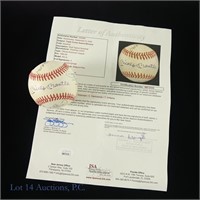 Signed MLB Triple Crown Winners Baseball (JSA) (4)
