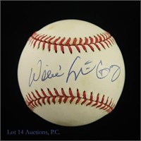 Willie McCovey Signed NL MLB Baseball (PSA/DNA)