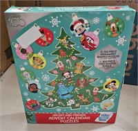 3 Mickey Puzzle Advent Calenders