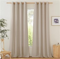 (Size W55 x L90) New taupe 2 Panels Linen
