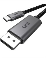 (used) uni 4K@60Hz USB C to DisplayPort Cable 3FT