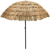 $87 EasyGo - Thatch Patio Tiki Umbrella, 6.5 Ft