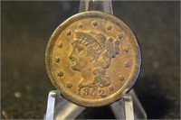 1852 Large Cent Coin