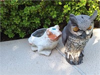 FROG AND OWL