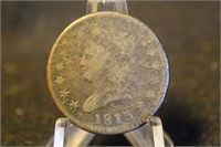 1813 Classic Head Large Cent Coin