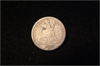 1878 Seated Liberty Silver Dime