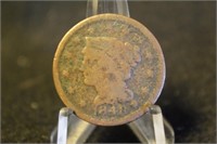 1848 Large Cent Coin