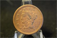 1852 Large Cent Coin