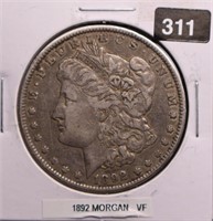1892 U.S. Morgan Silver Dollar