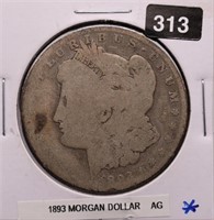 1893 U.S. Morgan Silver Dollar