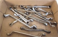 Flat of Assorted Box End Wrenches