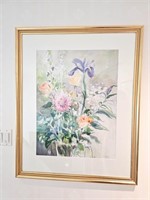 Framed Decorator Floral Print