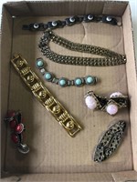 Box Lot of Vintage Bracelets