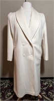 Classic Full Length Wool Coat Sz. 12 By Forecaster