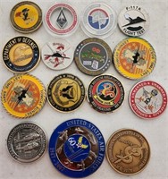 W - LOT OF COLLECTIBLE MEDALLIONS (A16)