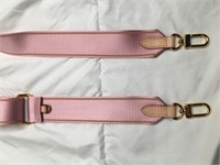 Pink and gold adjustable strap