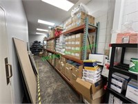 24' Row of Interlake Mecalux Warehouse Shelving