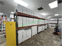 32' Row of Interlake Mecalux Storage Racks
