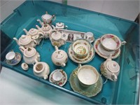 Assorted vintage china