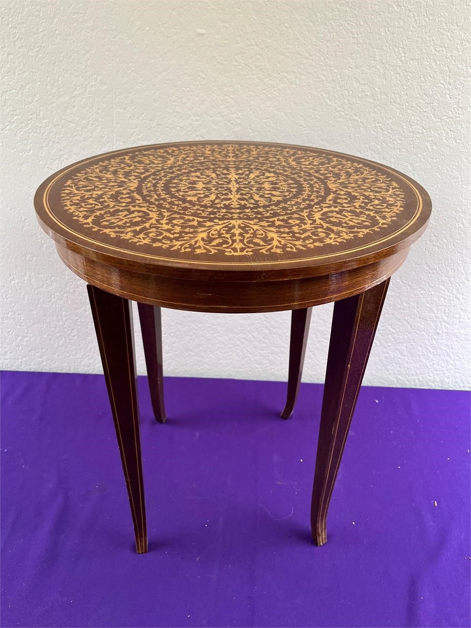 Small Wood Occasional Table