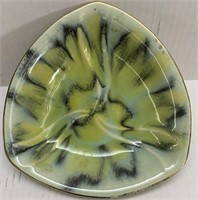 VINTAGE GERMANY GREEN DESIGN DISH